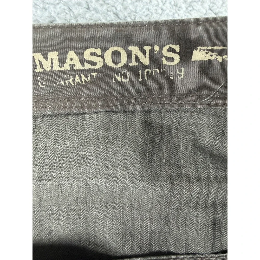 Masons Rescue Troops Ice Breaker Pant Mens size 34x35 Brown FLAWS - See Desc **